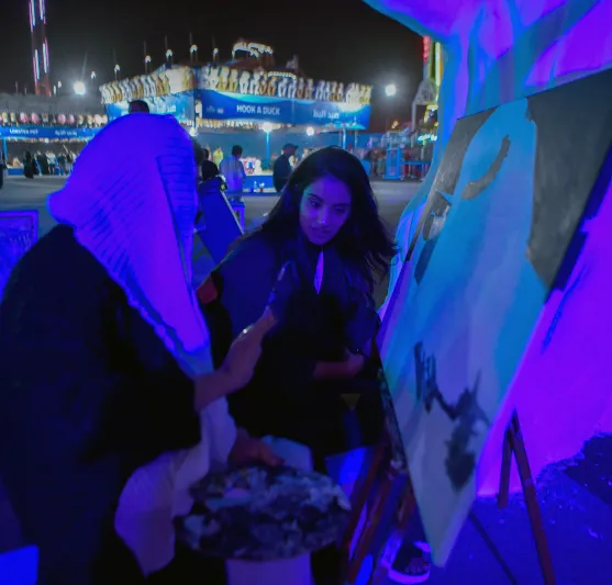 افتتاح منطقة "ونتر وندر لاند" بفعاليات متنوعة وبيع 60 ألف تذكرة