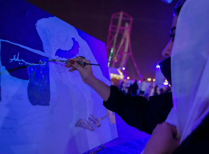 افتتاح منطقة "ونتر وندر لاند" بفعاليات متنوعة وبيع 60 ألف تذكرة