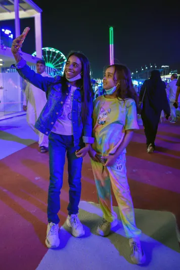 افتتاح منطقة "ونتر وندر لاند" بفعاليات متنوعة وبيع 60 ألف تذكرة