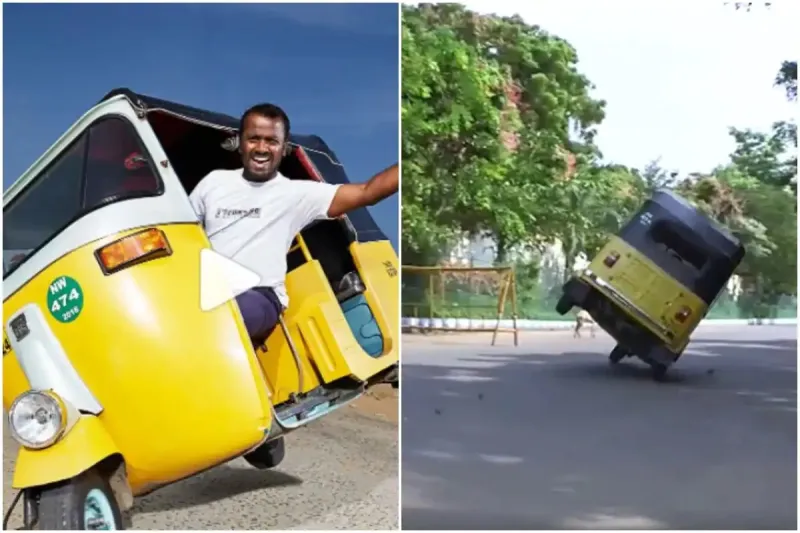 سائق "توك توك" يدخل موسوعة غينيس (فيديو)  