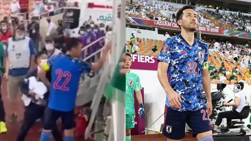 الجماهير السعودية تطلق حملة اعتذار لقائد المنتخب الياباني (فيديو)