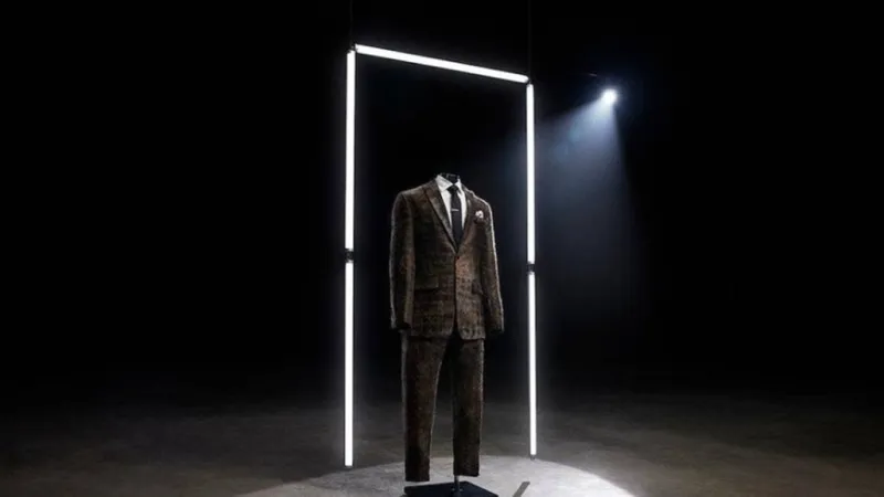 دار أزياء تعرض أول بدلة في العالم مصنوعة من شوارب الرجال (فيديو)