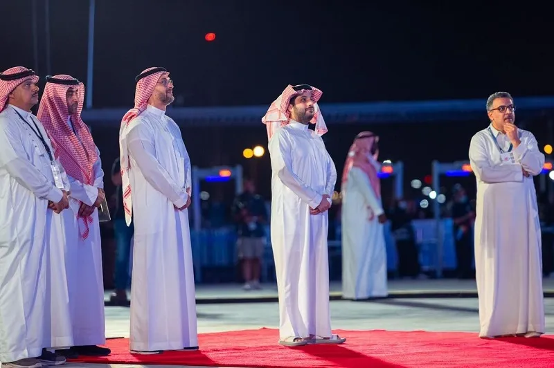 تأثر تركي آل الشيخ أثناء افتتاح «البوليفارد» (فيديو)