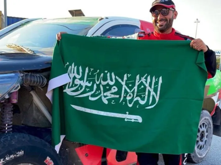 يزيد الراجحي أول سعودي يفوز بكأس العالم للراليات