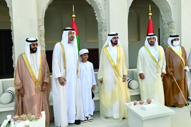 زواج نجل ولي عهد أبوظبي في حفل زفاف جماعي (صور) 