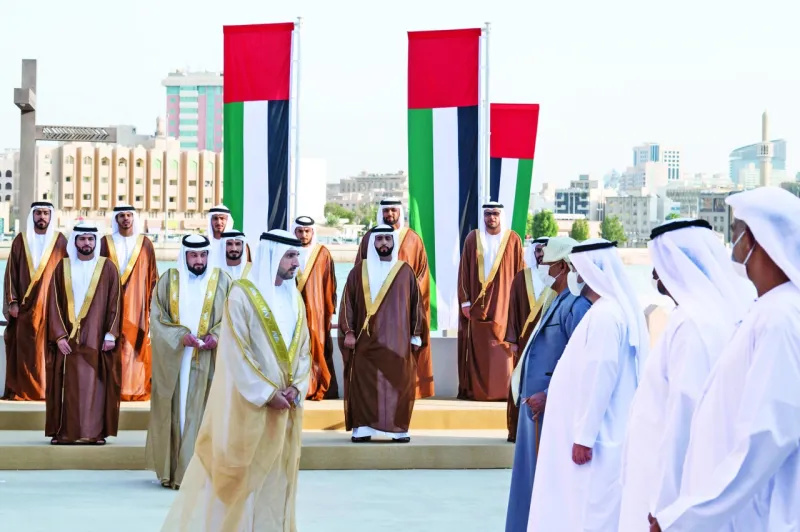 زواج نجل ولي عهد أبوظبي في حفل زفاف جماعي (صور) 