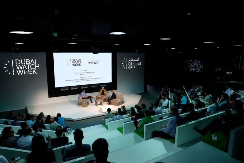 «أسبوع دبي للساعات» مُلتقى التحف والعقول المبدعة