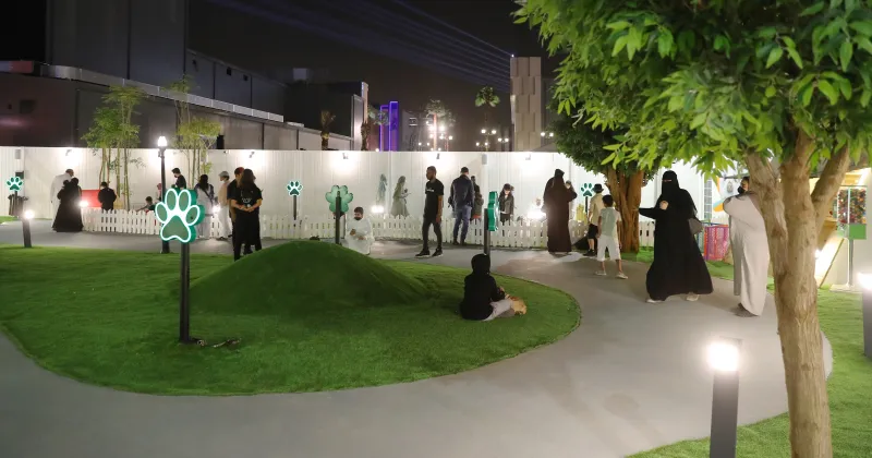 مقهى للكلاب والقطط في موسم الرياض 2021 (صور)