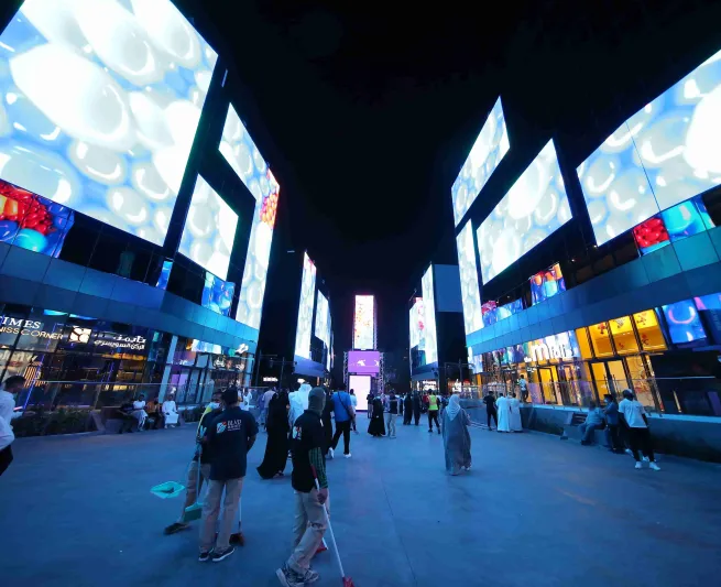 البوليفارد سمة الرياض العصرية والحديثة