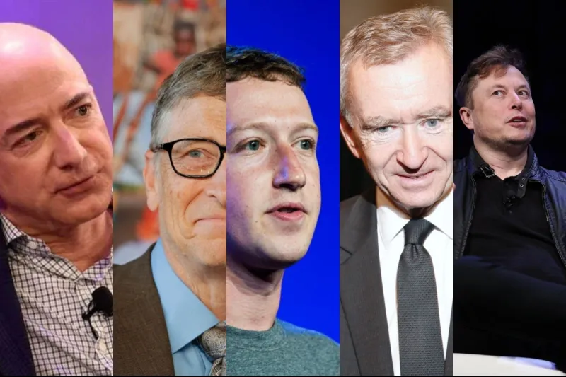 2021 تسجل قفزة تاريخية في ثروات مليارديرات العالم 