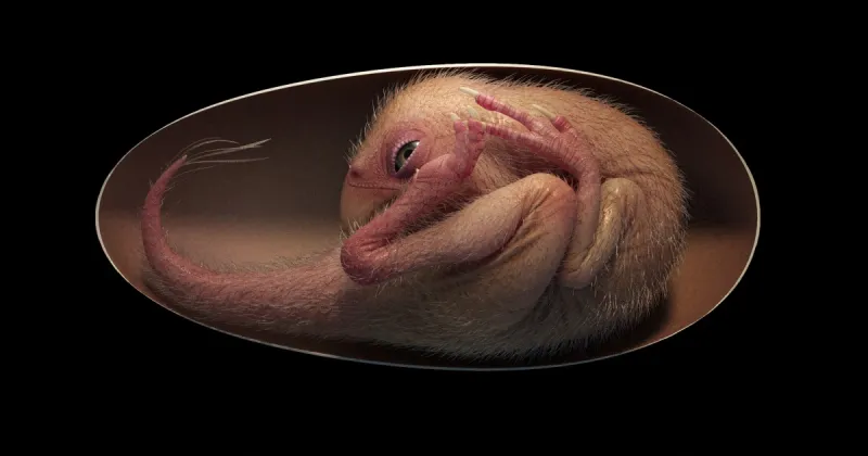 اكتشاف جنين ديناصور في بيضة منذ 66 مليون سنة