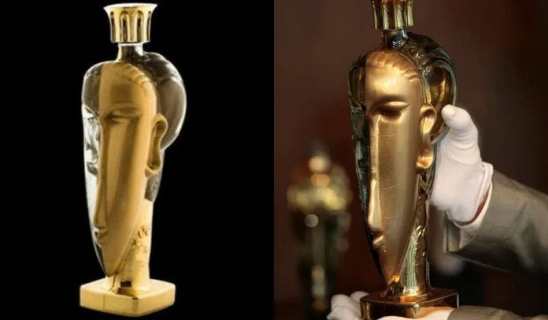 أغلى زجاجة مياه في العالم مغطاة بالكامل بالذهب الخالص وبسعر 60 ألف دولار! (فيديو)