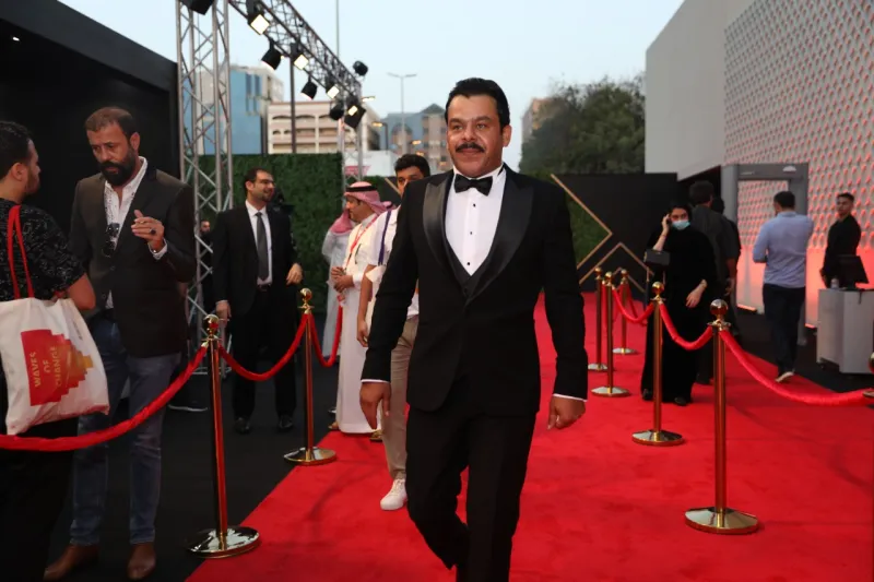 ظهور مميز لـ «منذر رياحنة» في مهرجان البحر الأحمر السينمائي (صور)