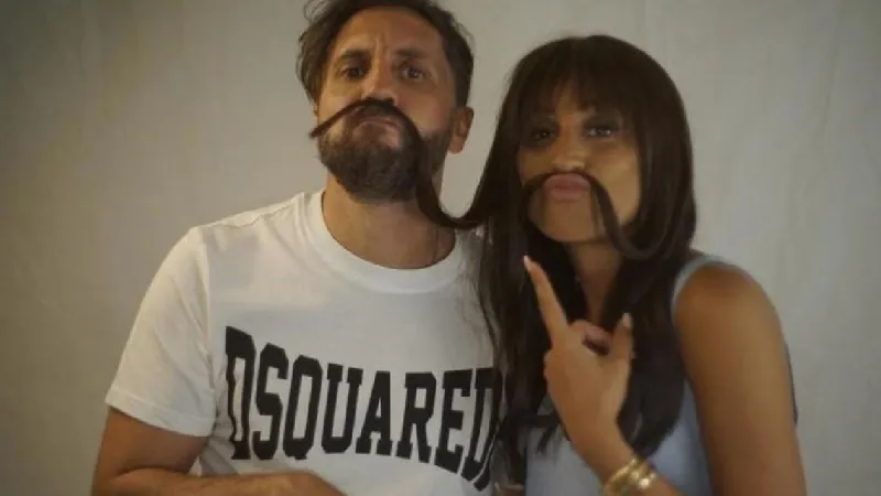 دينا الشربيني وهشام ماجد يشعلان تيك توك بهذه الفيديوهات