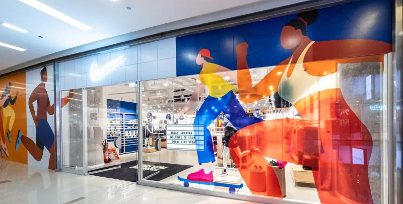 Nike تفتتح متجر NIKE LIVE في دبي مارينا مول