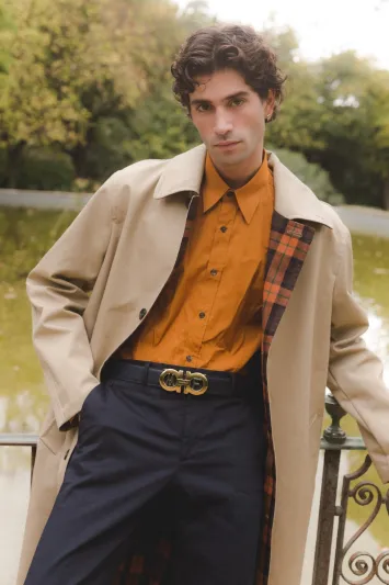 حزام Gancini الأيقوني من Ferragamo المعدل حسب الطلب