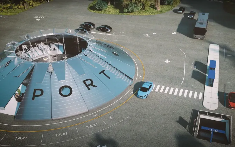 بتقنية المستقبل ..شاهد أول مطار مدني كهربائي في العالم 