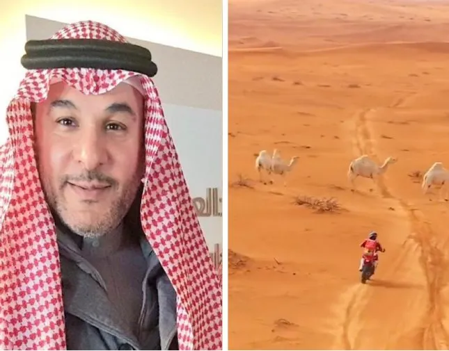 رئيس نادي الإبل ينشر فيديو لـ «رالي داكار» وينصح المتسابقين (فيديو)