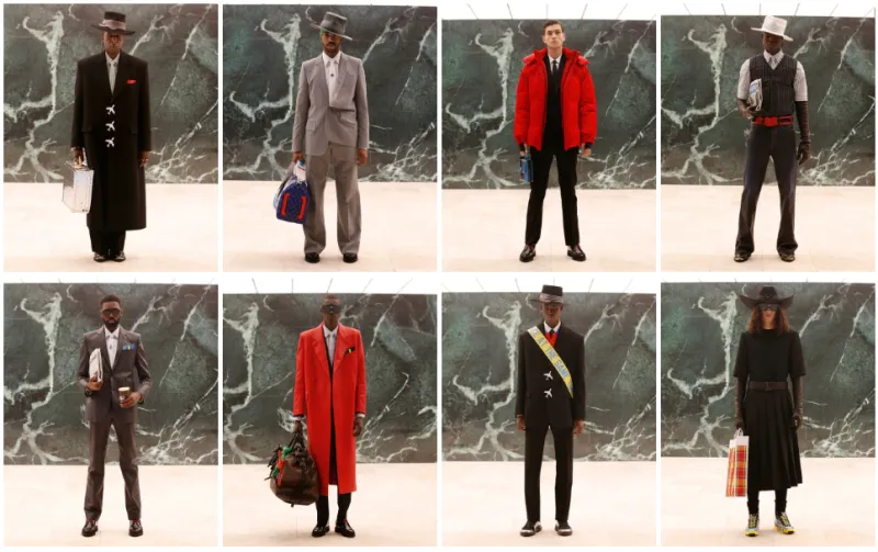 لويس فيتون تستقبل 2022 بمجموعة جريئة للخريف والشتاء