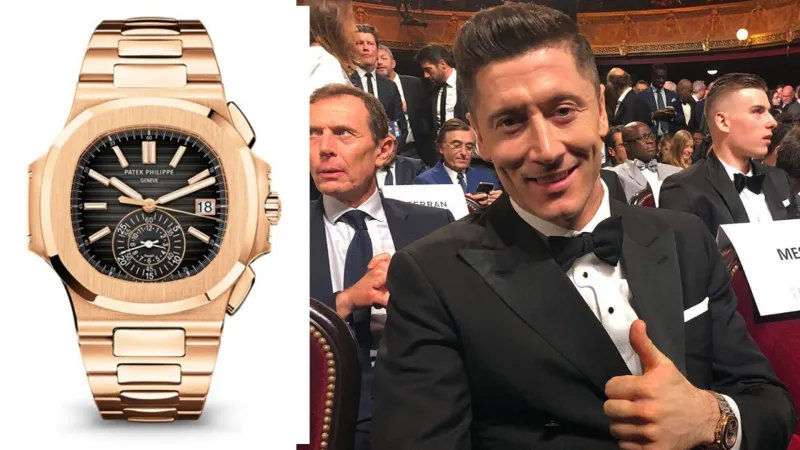 ما نوع وثمن الساعة التي يرتديها روبرت ليفاندوفيسكي؟ 