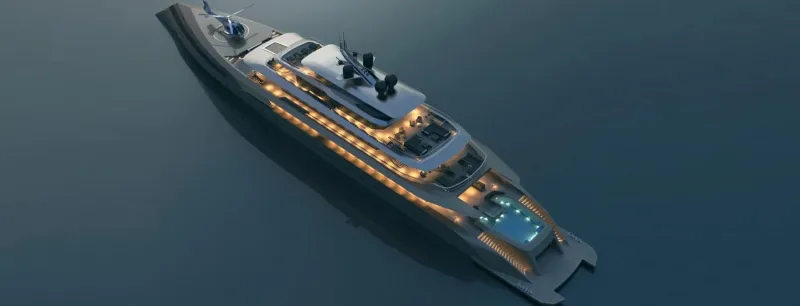 Mogul 777.. يخت عملاق بأناقة عصرية
