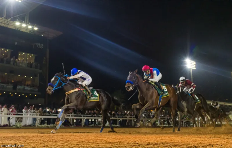 الجواد «إمبلم رود» يفوز بـ 20 مليون دولار في كأس السعودية للفروسية