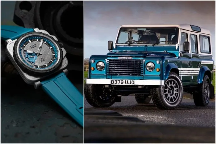 RNR Arkonik ساعة مصنوعة من باب لاند روفر (صور)