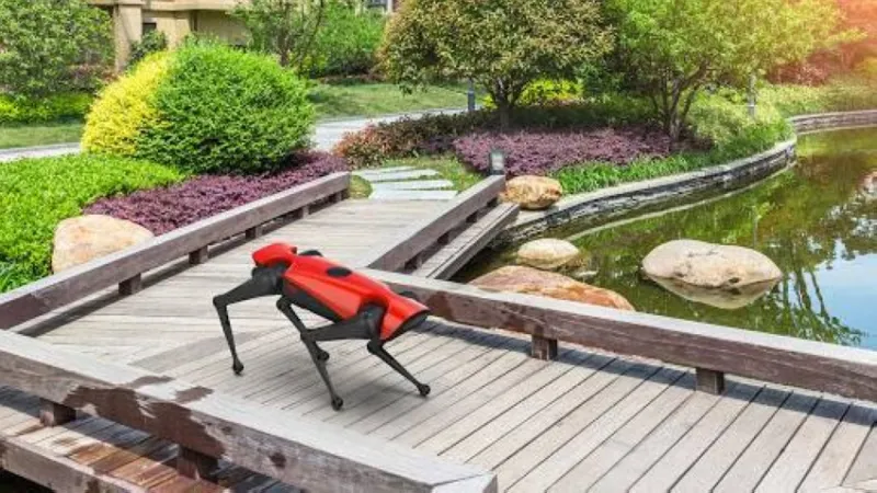 مؤتمر LEAP يعرض روبوتًا يحاكي حركة الكلب ويعمل بأحدث التقنيات 