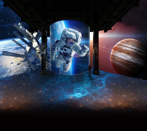 "إنفينيتي دي لوميير" يتعاون مع مركز محمد بن راشد للفضاء لإطلاق معرض Destination Cosmos