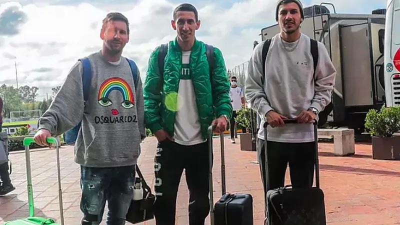 حقيبة ميسي في ظهوره الأخير أغلى من ملابسه! (صور)