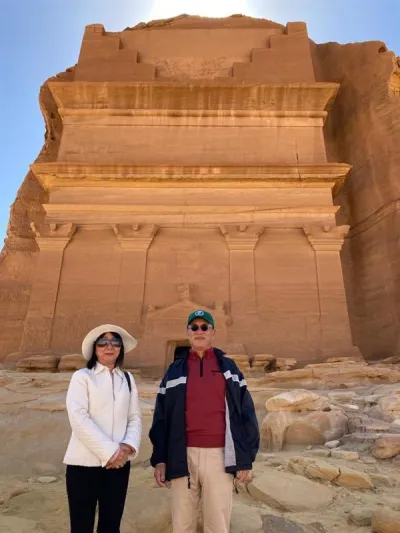 ماذا قال سفير اليابان وزوجته بعد تجولهما في العلا؟