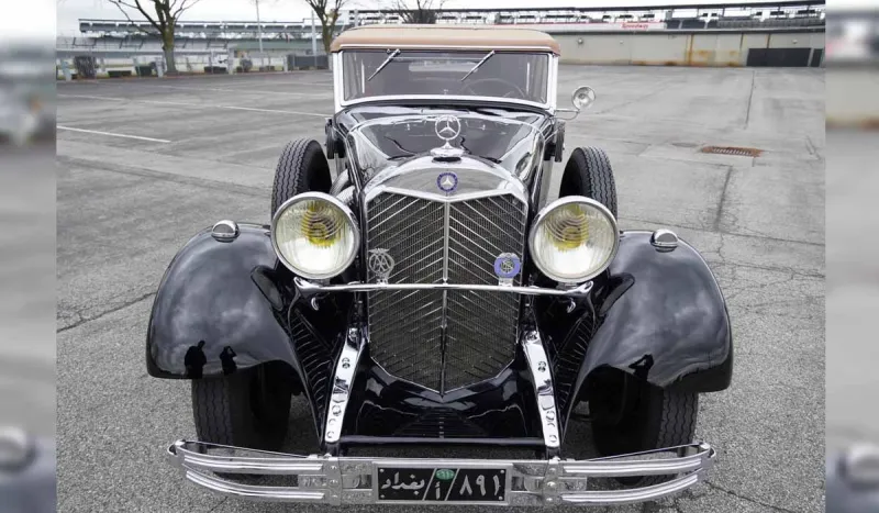 كانت لملك عربي.. بيع سيارة مرسيدس بنز نادرة بـ 2.5 مليون دولار  (فيديو)