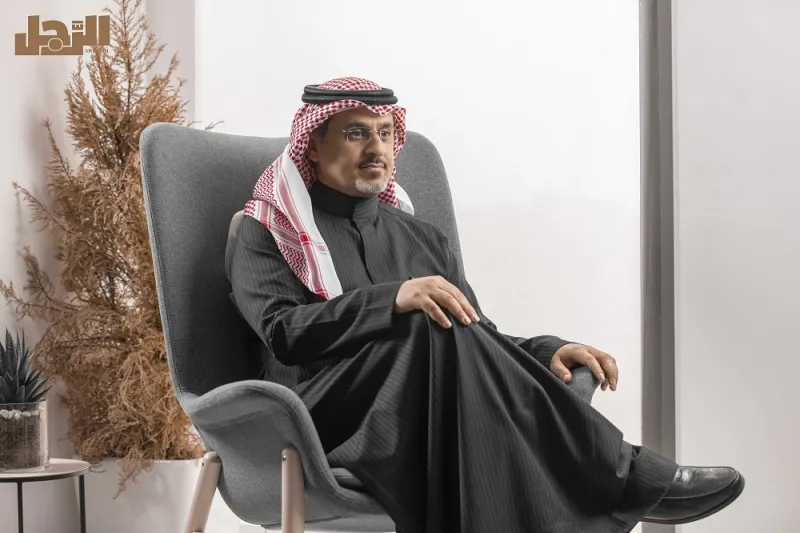 جلسة تصوير خاصة مع «غصاب المنديل» الرئيس التنفيذي لشركة جاهز