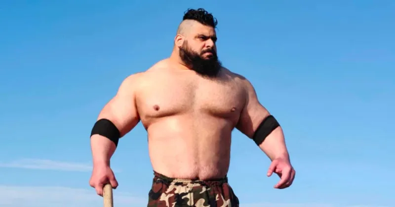 «هالك الإيراني» يستعد لمواجهة «الرجل الأكثر رعبًا في العالم» بفقدان وزنه! (فيديو)