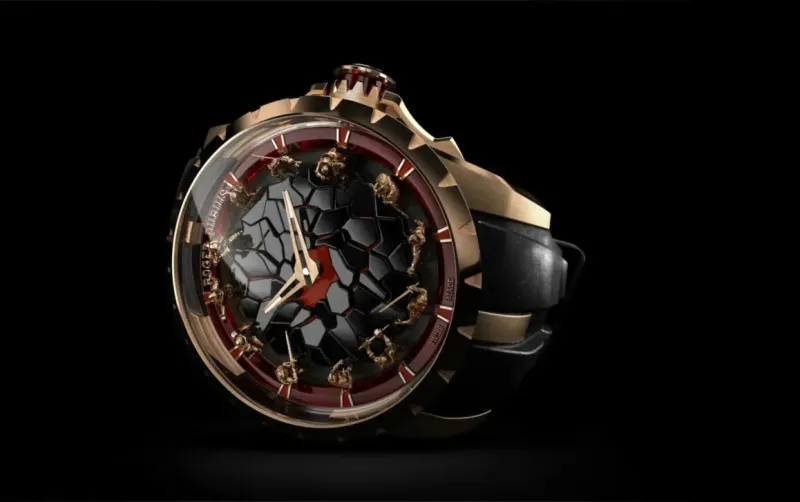 الساعة الأسطورية «فرسان الطاولة المستديرة» أحدث إصدارات دار روجيه 