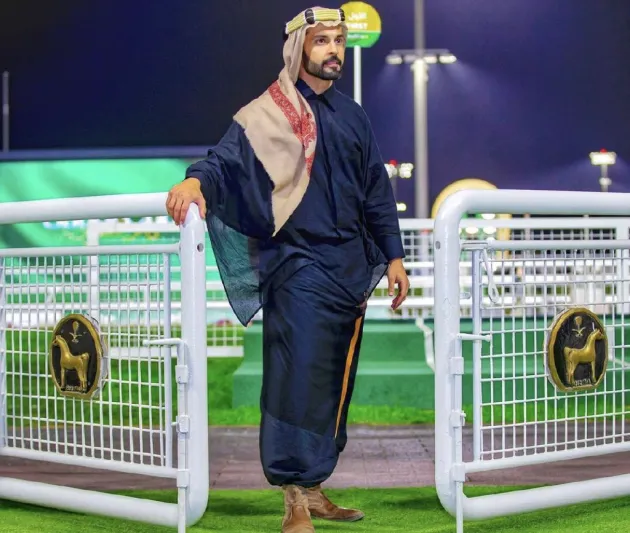 أهم الإطلالات الرجالية في كأس السعودية للفروسية 2022