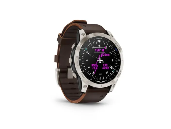 D2 Mach 1.. جارمين تطرح ساعة ذكية بمواصفات قياسية  للطيارين