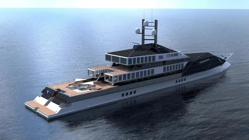 Solar Express.. يخت عملاق أنيق يعمل بالألواح الشمسية