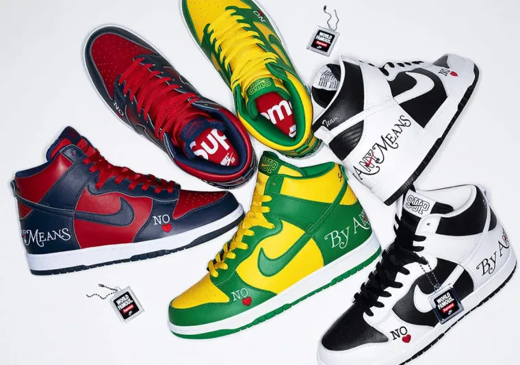 Supreme x Nike SB Dunk High.. تعاون جديد بين «نايك» و «سوبريم»