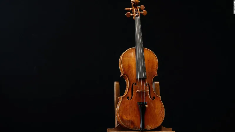 آلة كمان أثرية تبحث عن مشتريها بسعر 10.6 مليون دولار
