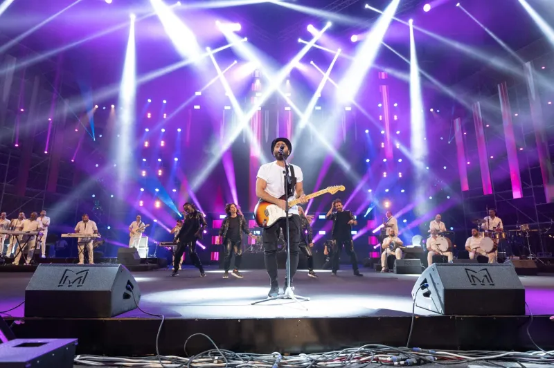 رسالة تامر حسني بعد نجاح حفلته في الرياض