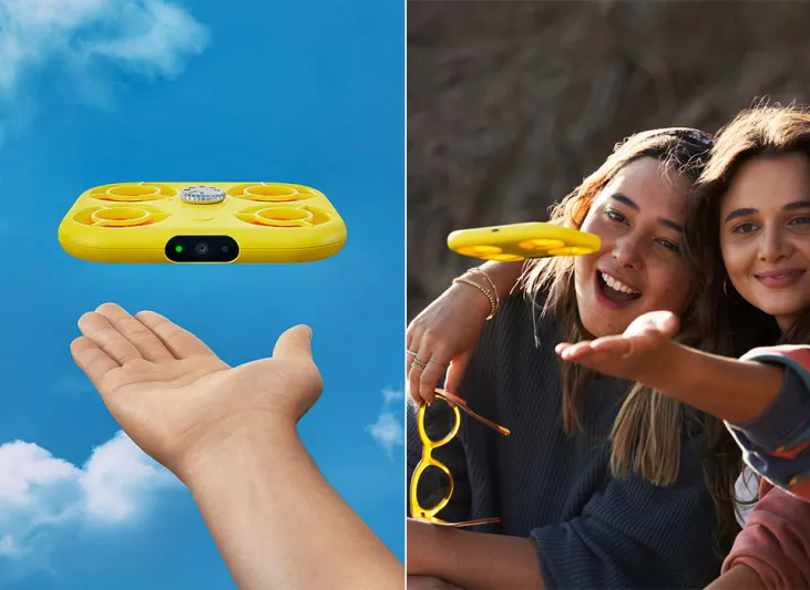 سناب شات تطرح كاميرا طائرة لالتقاط السيلفي (فيديو)