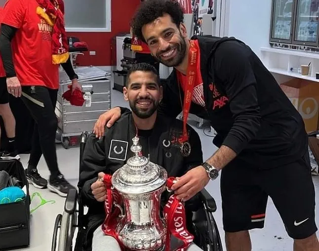 فيديو احتفال ليفربول بلاعب الأهلي مؤمن زكريا