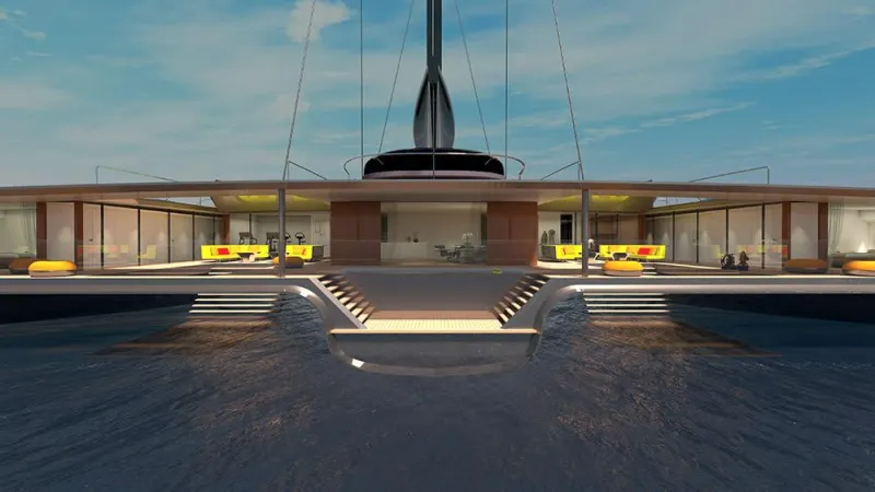 Domus.. يخت بتصميم منزل روماني أنيق في أعالي البحار