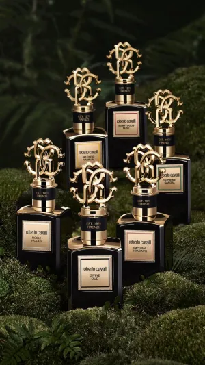 «roberto cavalli» تطلق عطر «Splendid Vanilla» بنفحات العنبر الشرقي