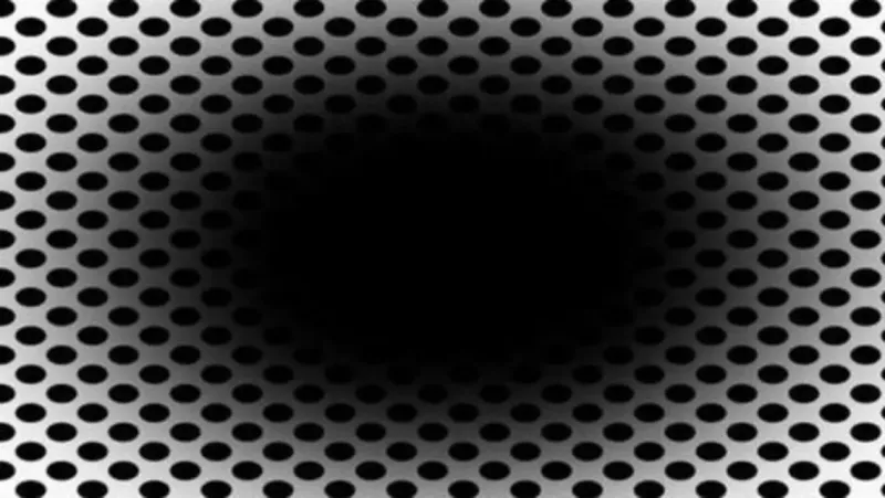 وهم بصري يجعلك تشعر كأن ثقبًا أسود قادم ليأخذك