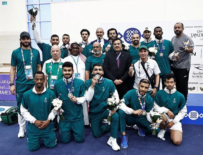67 ميدالية حصيلة الألعاب السعودية في ختام «خليجية الكويت»
