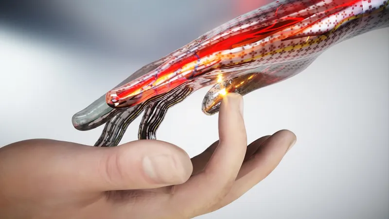 العلماء يطورون جلدًا يشعر ويتألم مثل الإنسان