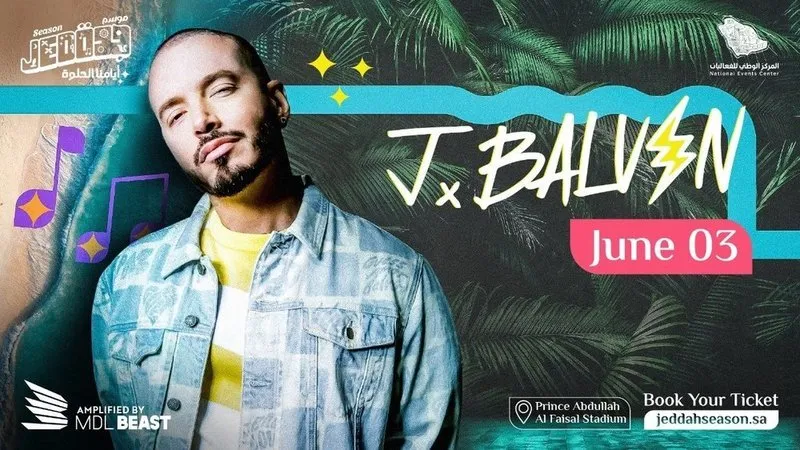 تفاصيل حفل الفنان العالمي «بالفين» في موسم جدة 2022 
