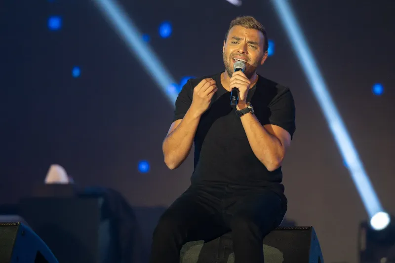 أبرز لقطات حفل تامر عاشور ورامي صبري في موسم جدة 